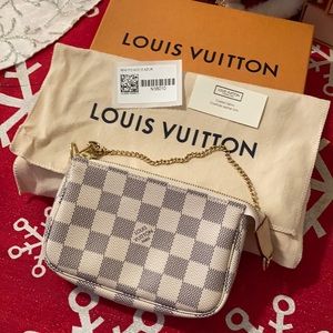 Louis Vuitton Mini Pouchette Azur